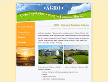Tablet Screenshot of agro.fajnewczasy.pl